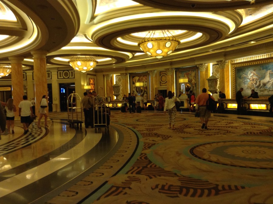 Lobby at the Caesars Palace
