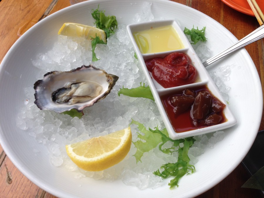 Just one oyster to satisfy my Oyster craving!