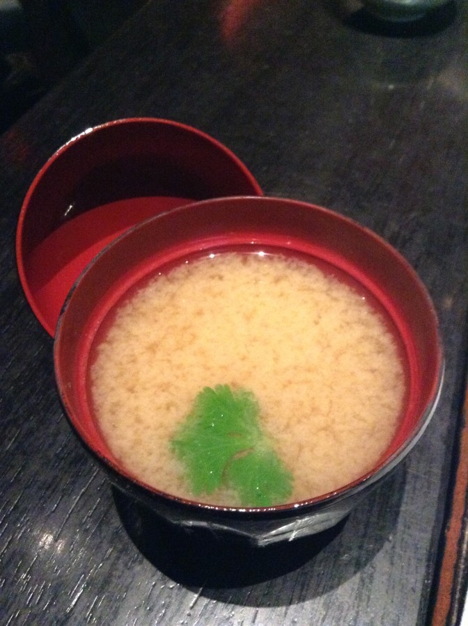 Miso Soup, Sushi Samba Vegas