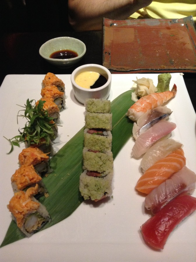 Our assorted Sushi, Sushi Samba Las Vegas