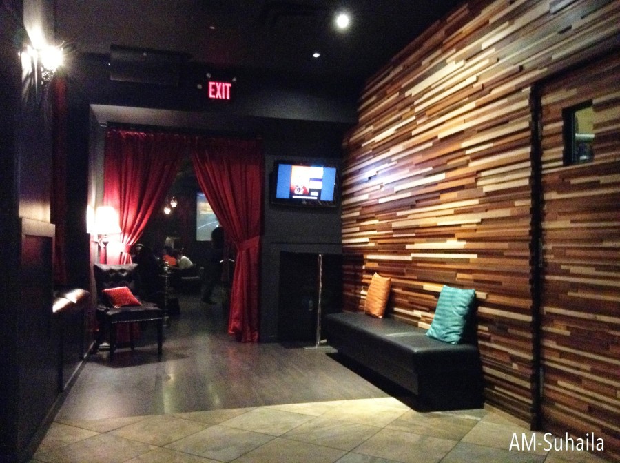 Entrance of Haze Lounge