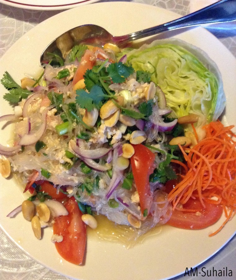 Yum Woonsen, Glass Noodle Salad - best I've ever had!
