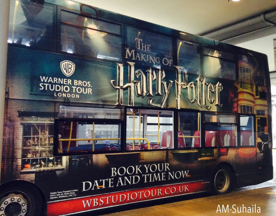 The Harry Potter bus