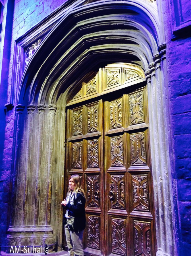 The famous doors to Hogwarts!