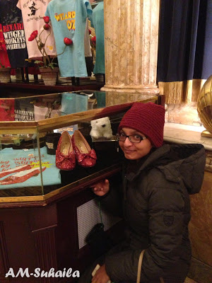 Who made the original sparkly shoes in Oz? Guess!