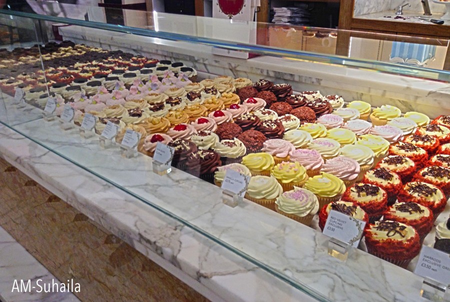 Cupcakes at Harrods
