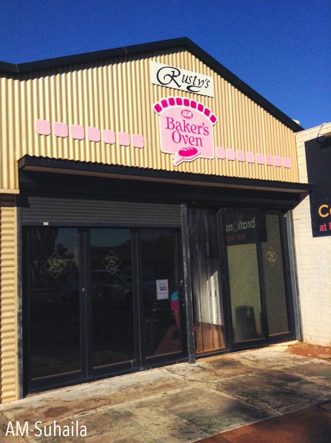Bakery near Spinifex Hotel